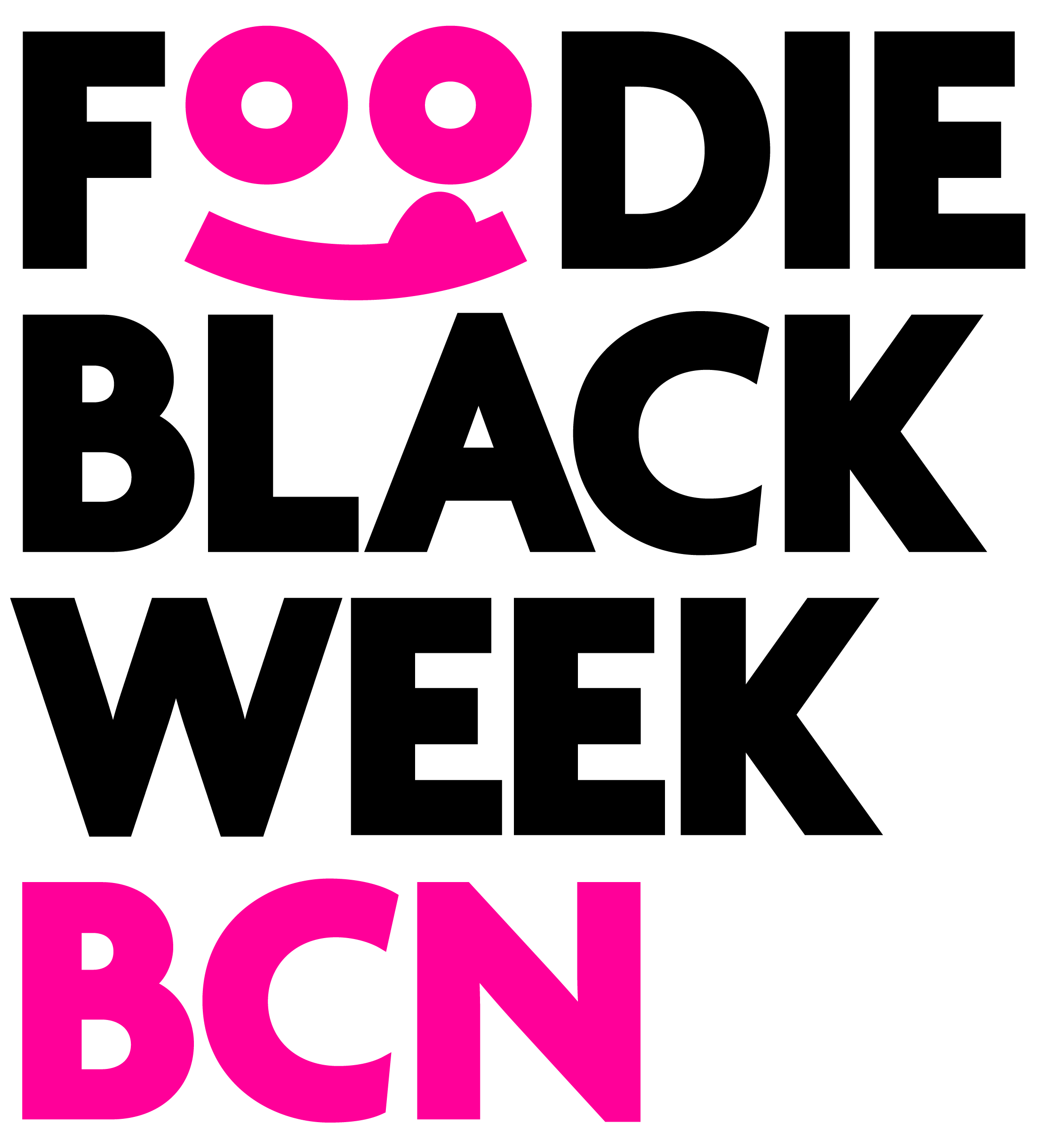 FOODIE BLACK WEEK BARCELONA 25 NEGRO TRANSPARENTE